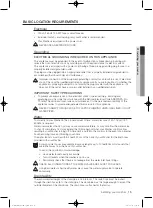 Предварительный просмотр 15 страницы Samsung WF433B GJ Series User Manual