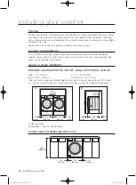 Предварительный просмотр 16 страницы Samsung WF433B GJ Series User Manual