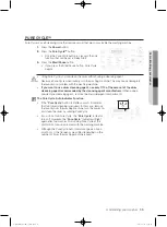 Предварительный просмотр 35 страницы Samsung WF433B GJ Series User Manual