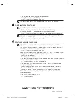 Preview for 7 page of Samsung WF433B*GJ Series User Manual