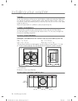 Preview for 16 page of Samsung WF433B*GJ Series User Manual