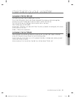 Preview for 31 page of Samsung WF433B*GJ Series User Manual