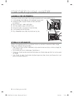 Preview for 32 page of Samsung WF433B*GJ Series User Manual