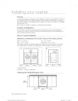 Предварительный просмотр 16 страницы Samsung WF435A Series User Manual