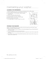 Предварительный просмотр 32 страницы Samsung WF435A Series User Manual