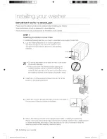 Предварительный просмотр 10 страницы Samsung WF438AAP User Manual