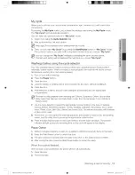 Preview for 17 page of Samsung WF438AAP User Manual