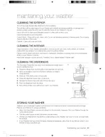 Preview for 21 page of Samsung WF438AAP User Manual