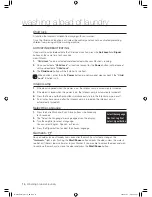 Предварительный просмотр 16 страницы Samsung WF438AAR User Manual