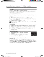 Предварительный просмотр 16 страницы Samsung WF448AAE User Manual