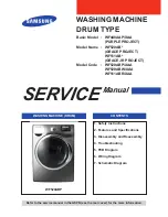 Preview for 1 page of Samsung WF448AAP/XAA Service Manual