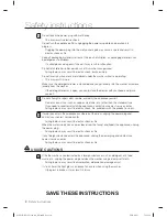 Предварительный просмотр 8 страницы Samsung WF457ARGSWR/AA User Manual