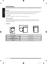 Предварительный просмотр 20 страницы Samsung WF45B6300A Series User Manual