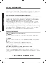 Предварительный просмотр 4 страницы Samsung WF45R6100AV User Manual