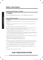 Preview for 6 page of Samsung WF45R6300AU User Manual