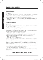 Preview for 8 page of Samsung WF45R6300AW User Manual