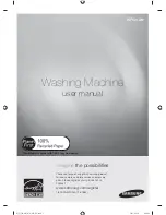 Preview for 1 page of Samsung WF501AN Series User Manual