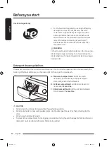 Предварительный просмотр 30 страницы Samsung WF50BG83 A Series User Manual