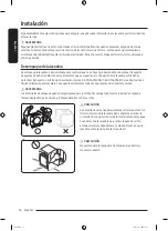 Предварительный просмотр 156 страницы Samsung WF50BG83 A Series User Manual