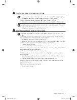 Preview for 7 page of Samsung WF520 User Manual