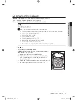 Предварительный просмотр 15 страницы Samsung WF520ABP/XAA User Manual