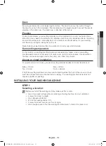 Preview for 13 page of Samsung WF600B0BHWQ User Manual