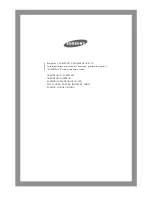 Preview for 72 page of Samsung WF6704S7 Owner'S Instructions Manual