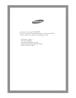 Preview for 96 page of Samsung WF6704S7 Owner'S Instructions Manual