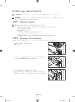 Preview for 14 page of Samsung WF6AF4 series User Manual