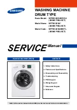 Samsung WF706U2SA Series Service Manual preview