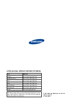 Preview for 54 page of Samsung WF706U2SA Series Service Manual