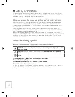 Preview for 4 page of Samsung WF70F5E3P User Manual