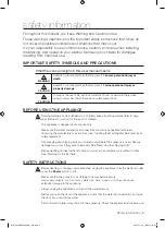 Preview for 3 page of Samsung WF7101SKS User Manual