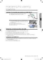 Preview for 19 page of Samsung WF7101SKS User Manual