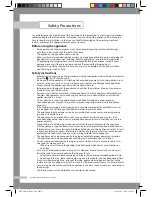 Предварительный просмотр 4 страницы Samsung WF7450S6 Owner'S Instructions Manual