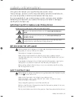 Preview for 3 page of Samsung WF7450S9C User Manual