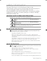 Preview for 3 page of Samsung WF7520S8 User Manual