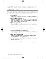 Preview for 46 page of Samsung WF752U4BK Series User Manual