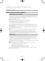 Preview for 14 page of Samsung WF752W2BC Series User Manual