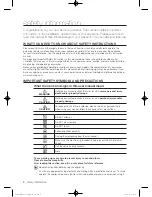 Preview for 4 page of Samsung WF756UMSA User Manual