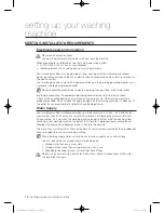 Preview for 14 page of Samsung WF756UMSA User Manual