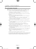 Preview for 8 page of Samsung WF806U4SA series User Manual