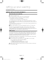 Preview for 12 page of Samsung WF806U4SA series User Manual