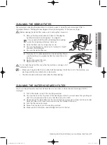 Предварительный просмотр 31 страницы Samsung WF8500AF(A/C/D/F/G/H/R/S/T/V/W/Z) User Manual