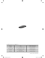 Preview for 36 page of Samsung WF8500AH Series User Manual