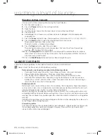 Предварительный просмотр 22 страницы Samsung WF8550AF User Manual