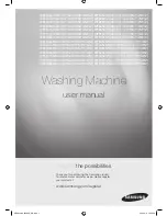 Preview for 1 page of Samsung WF8550AH User Manual