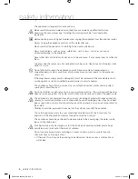 Предварительный просмотр 6 страницы Samsung WF8550AH User Manual