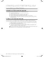 Preview for 28 page of Samsung WF8550AH User Manual