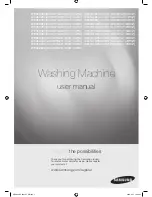 Preview for 1 page of Samsung WF8590AE User Manual